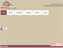 Tablet Screenshot of manalikulluproperty.com